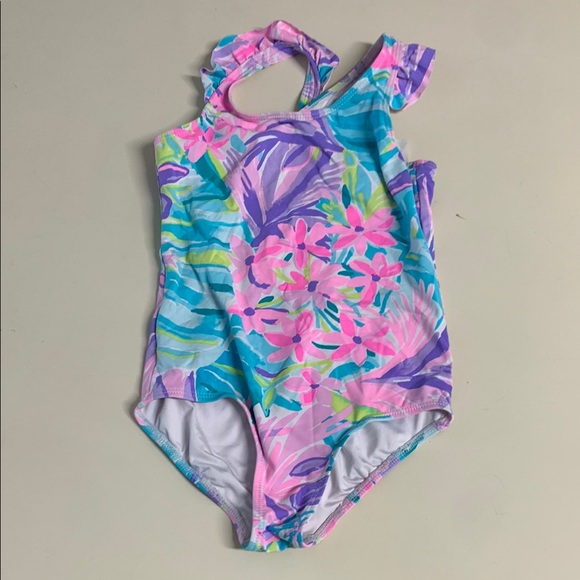 Lilly Pulitzer Other - Lilly Pulitzer Kids Swimwear - Multicolor Floral